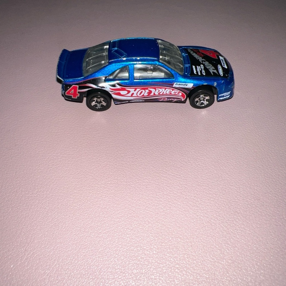 Vintage Hot Wheels Racing 1996 Blue Car #4